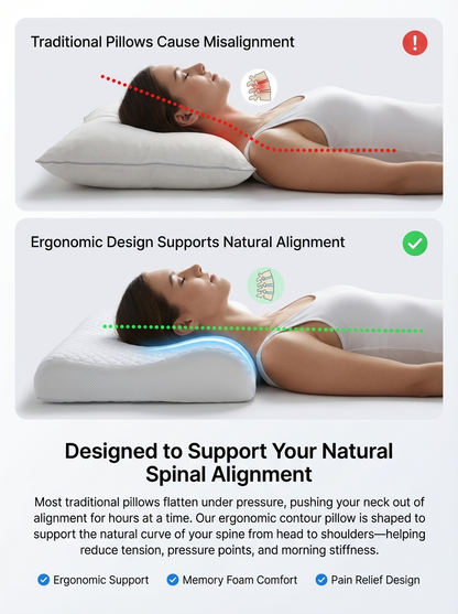 SpineEase™ Pillow
